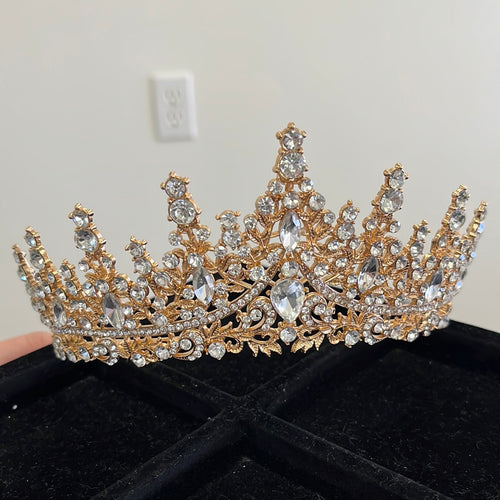 Silver/Gold Rhinestone Crown