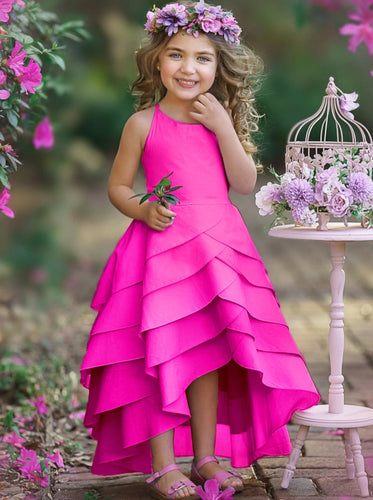 Petal Pink Tiered Dress