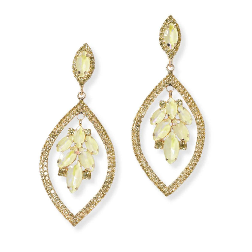 Marquise Rhinestone Dangle Earring