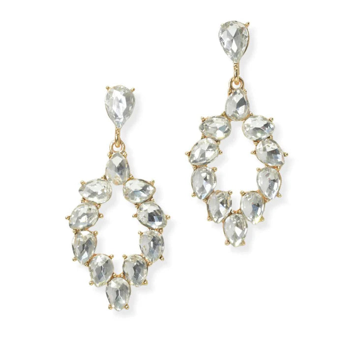 Teardrop Accent Earring