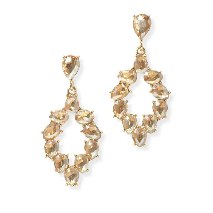 Teardrop Accent Earring