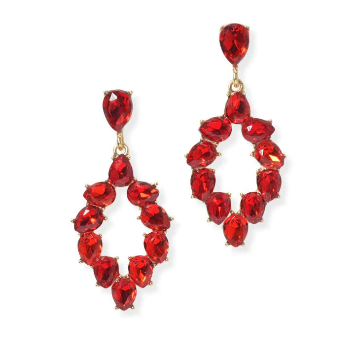Teardrop Accent Earring