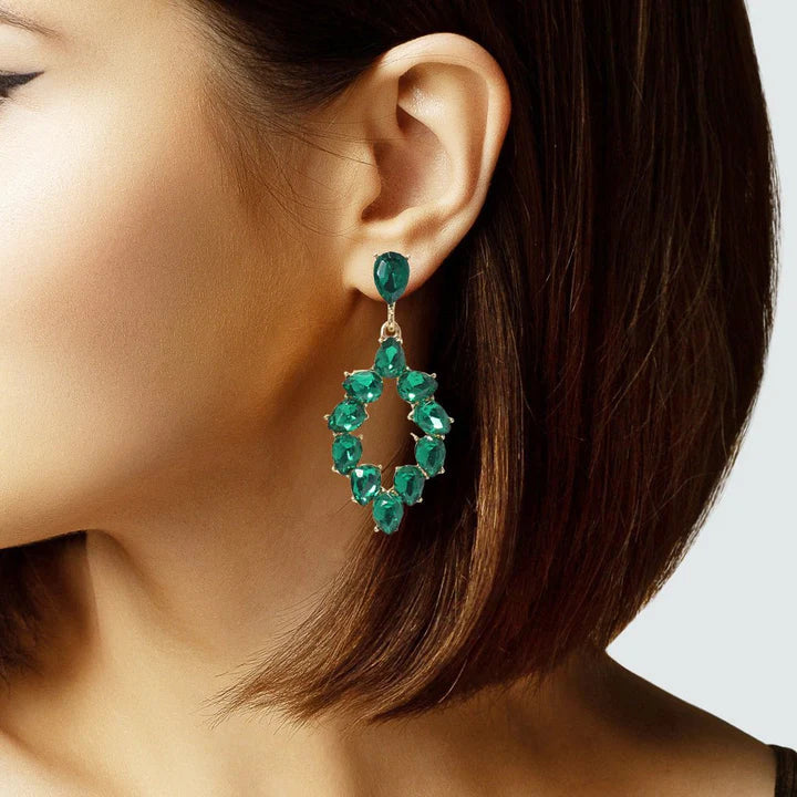Teardrop Accent Earring