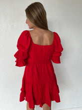 Load image into Gallery viewer, Charlotte Ruffle Dress