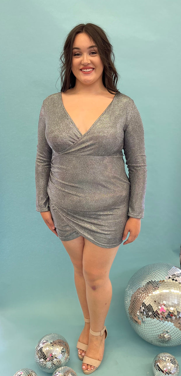 Shimmer Longsleeve Mini