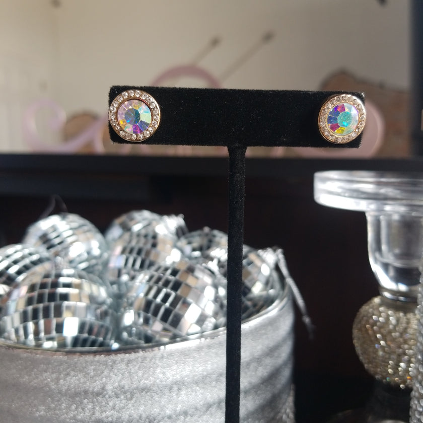 Crystal Rivoli Mini Studs