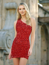 Load image into Gallery viewer, Aria Sequin Mini Red