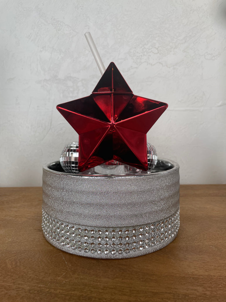 Star Tumbler with Straw