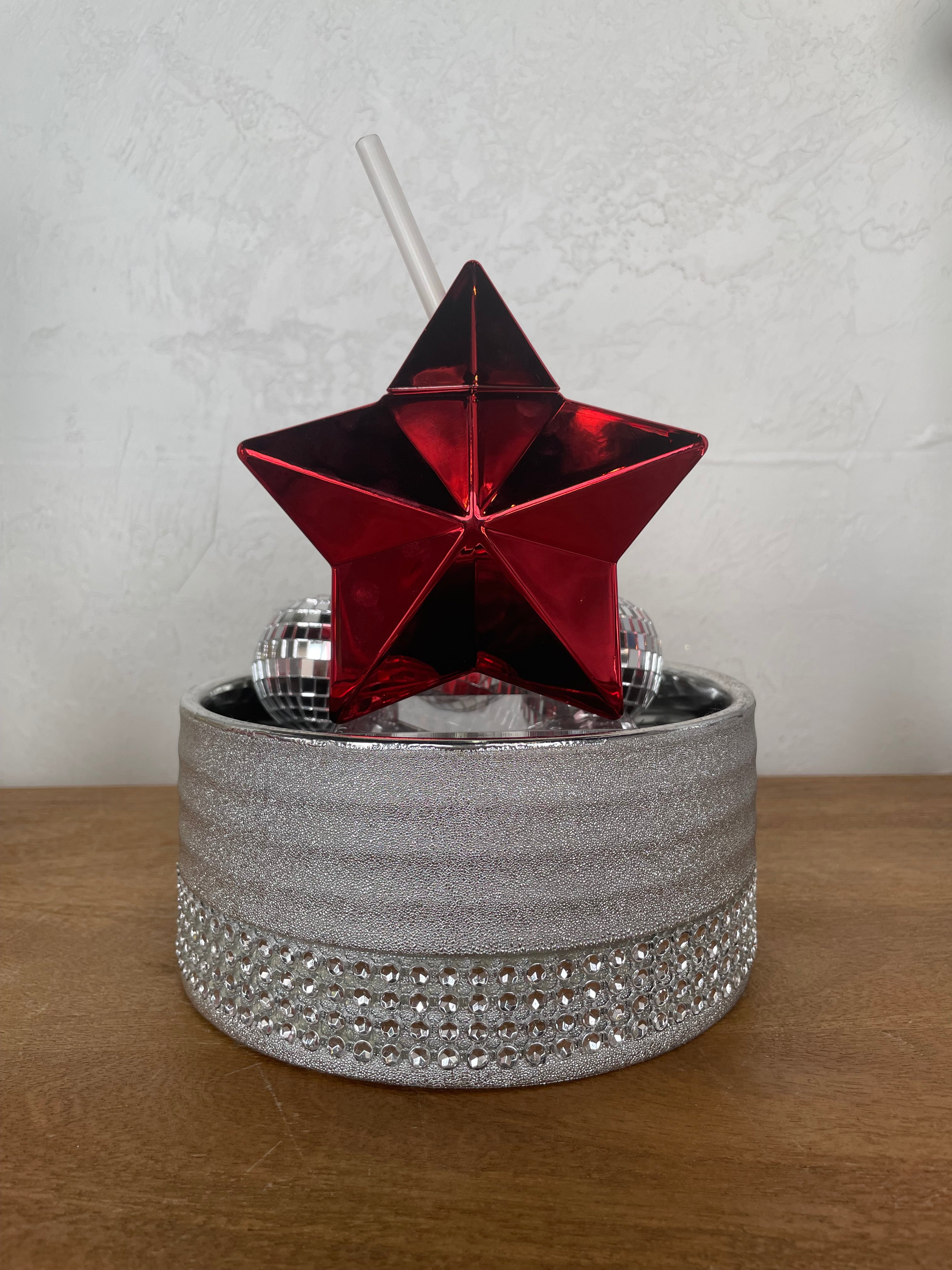 Star Tumbler with Straw