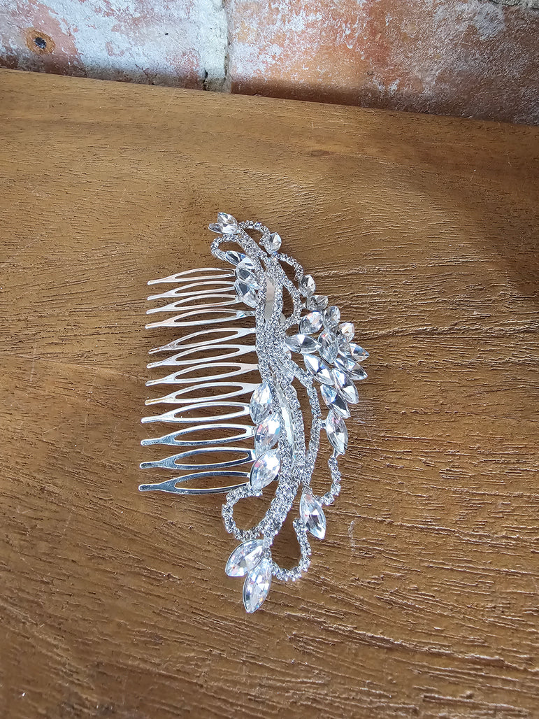 Rhinestone Hair Comb