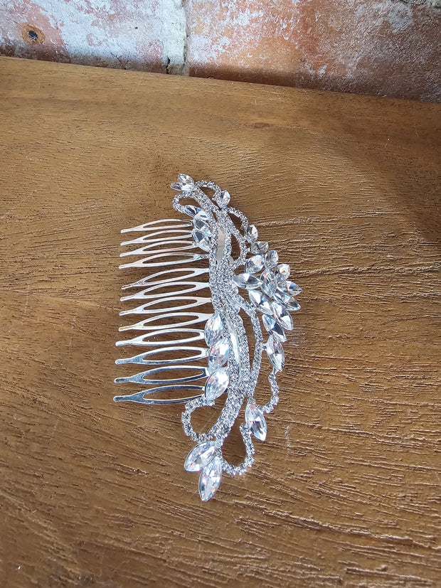 Rhinestone Hair Comb