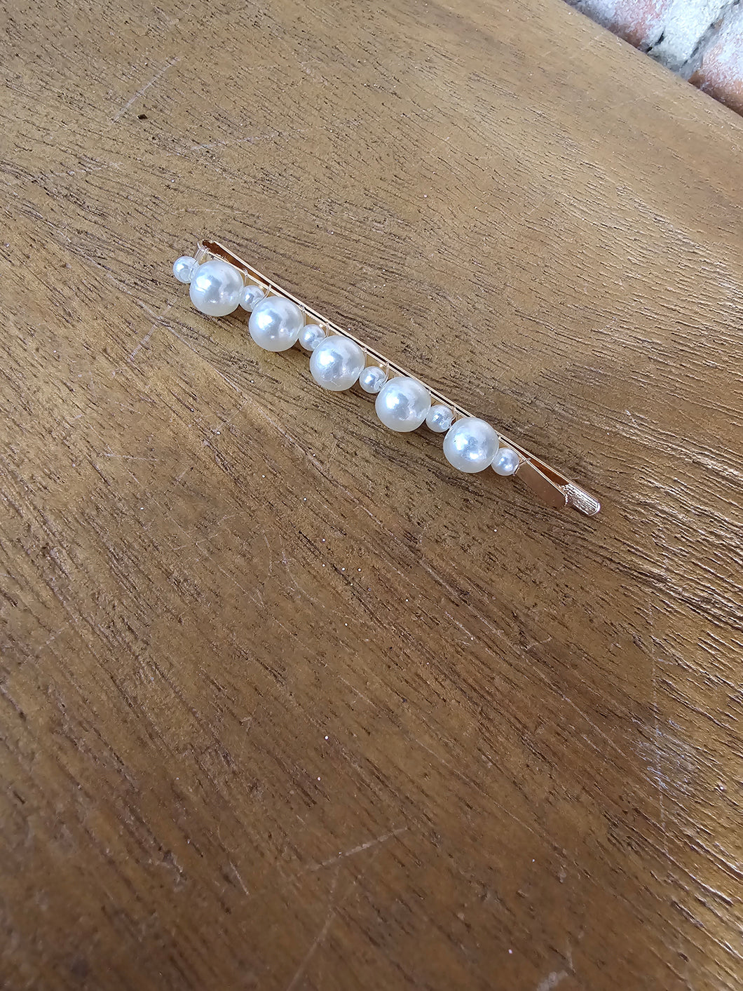 Pearl Hair Barrette