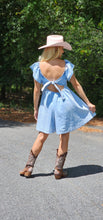 Load image into Gallery viewer, Dakota Rhinestone Denim Dress