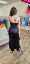 Load image into Gallery viewer, Black Cowl Neck Jumpsuit