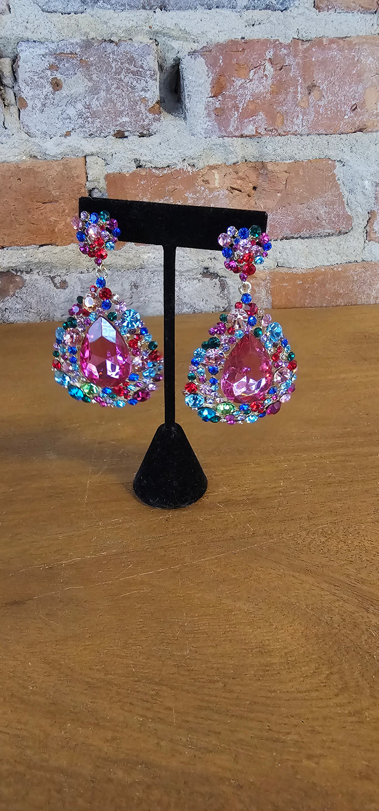 Teardrop Pageant Earrings