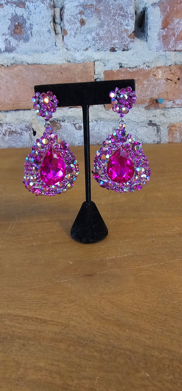 Teardrop Pageant Earrings