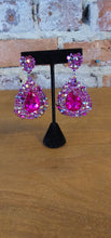 Load image into Gallery viewer, Teardrop Pageant Earrings