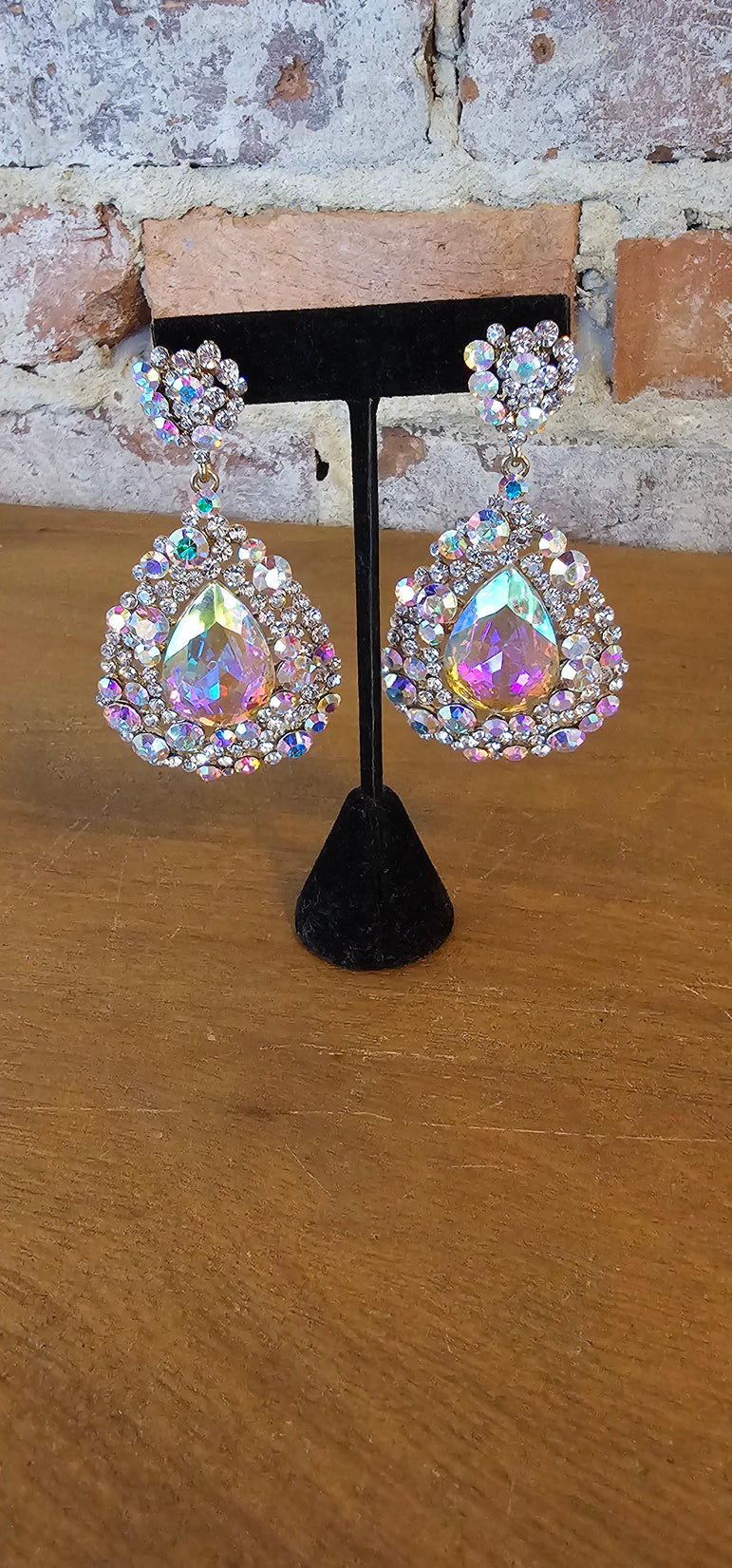 Teardrop Pageant Earrings