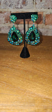 Load image into Gallery viewer, Teardrop Pageant Earrings