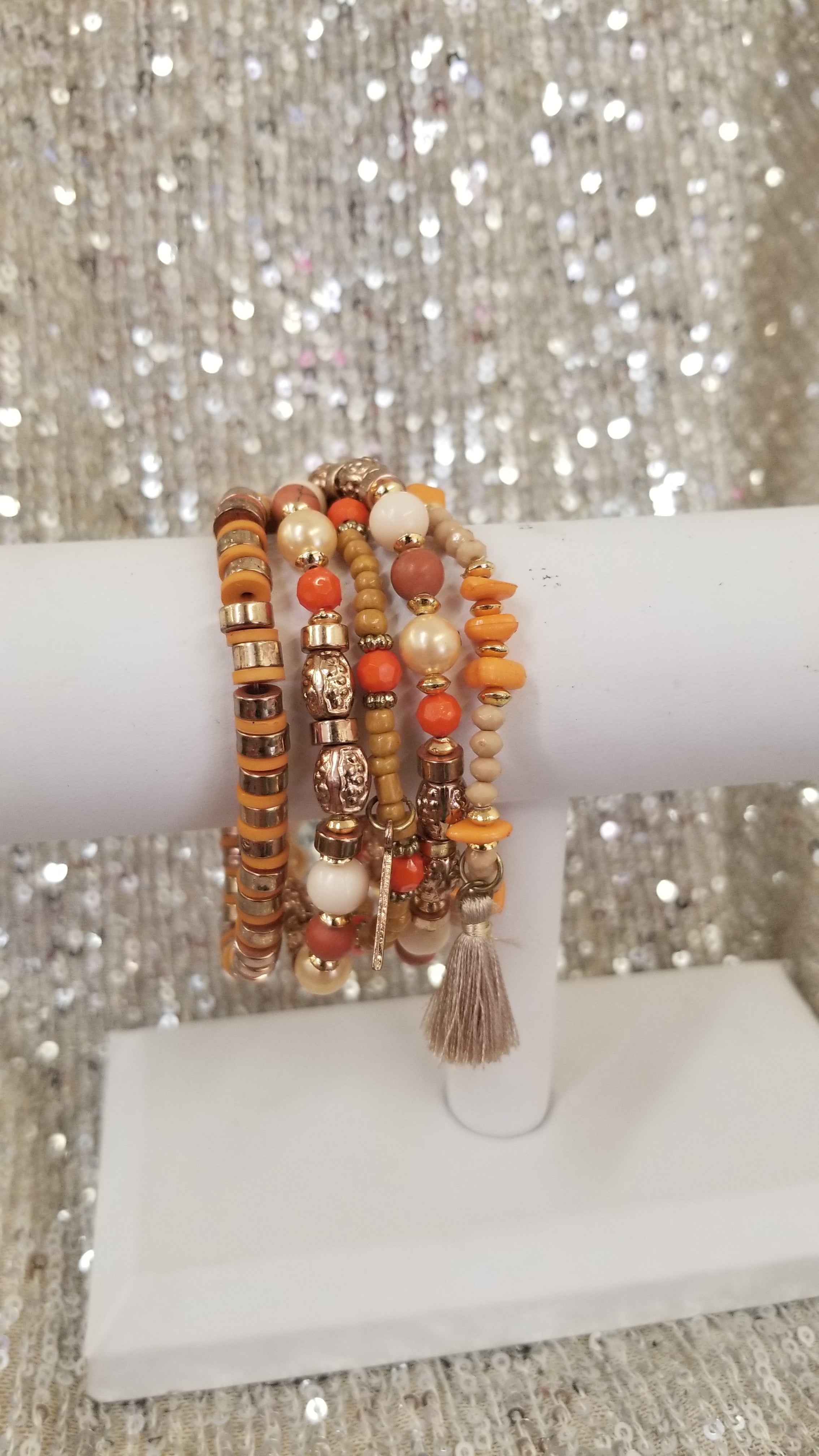 Boho Stack Bead Bracelet