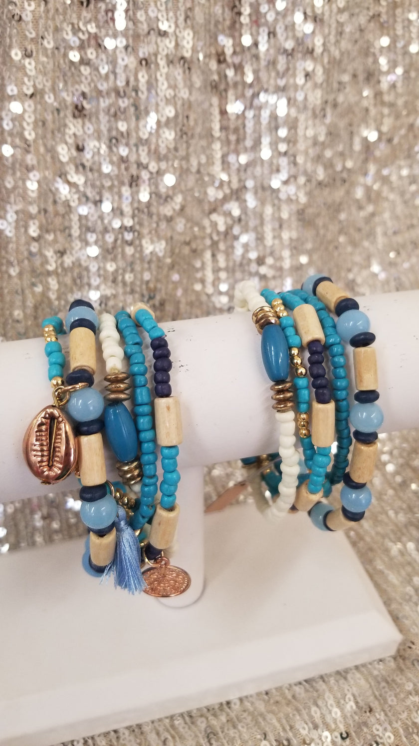 Boho Style Bead Bracelet