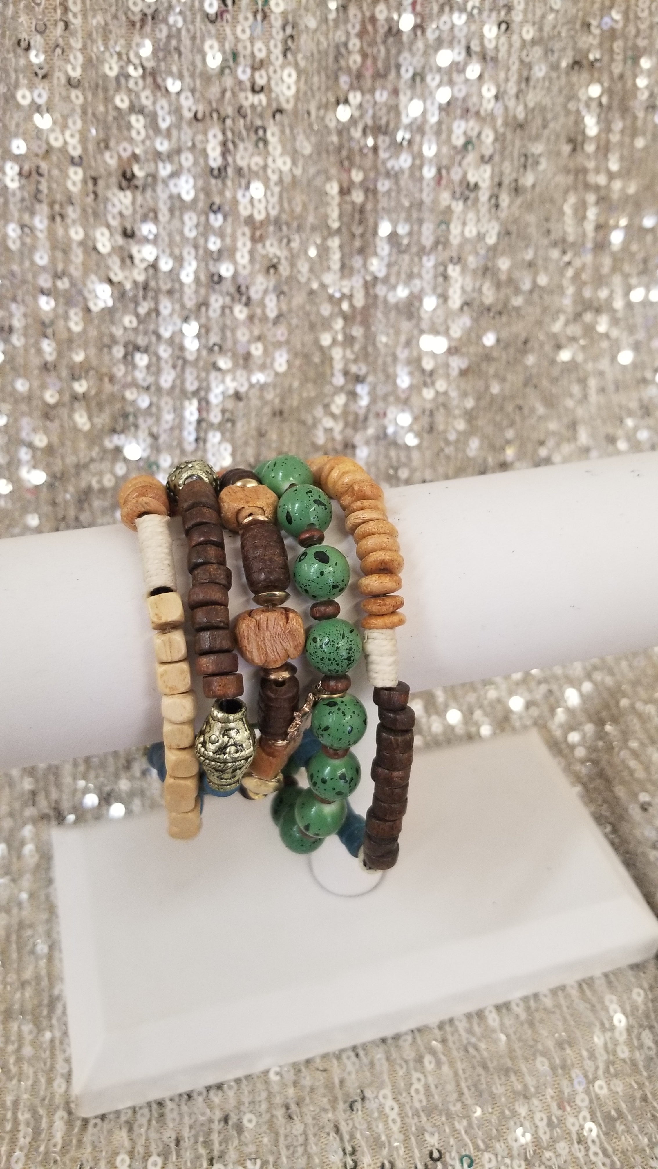 Boho Style Bead Bracelet