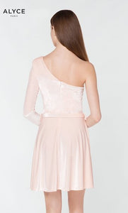 Blush Velvet Mini