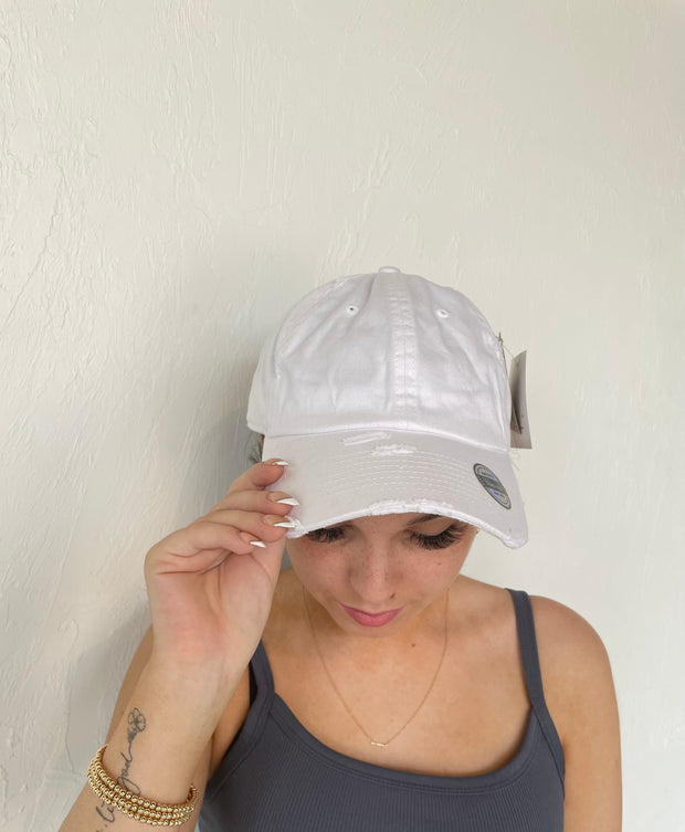 Premium Distressed Cap