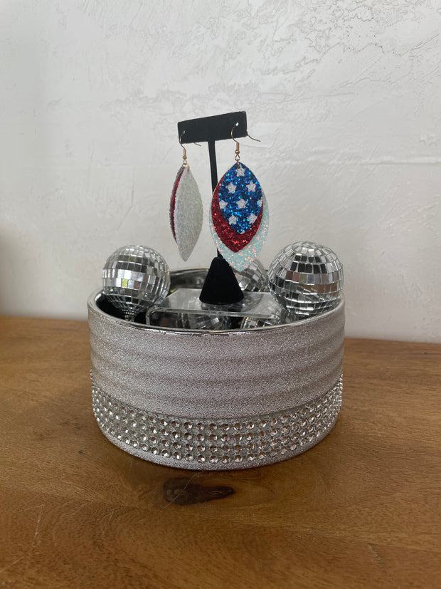 American Pride Layered Earrings