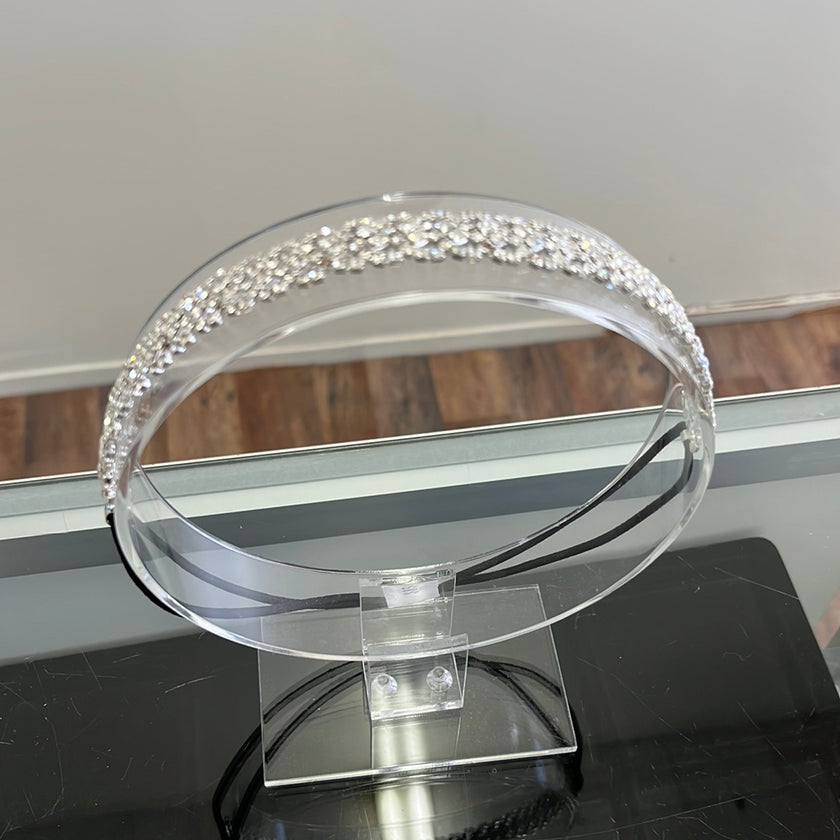 Silver Rhinestone Headpiece