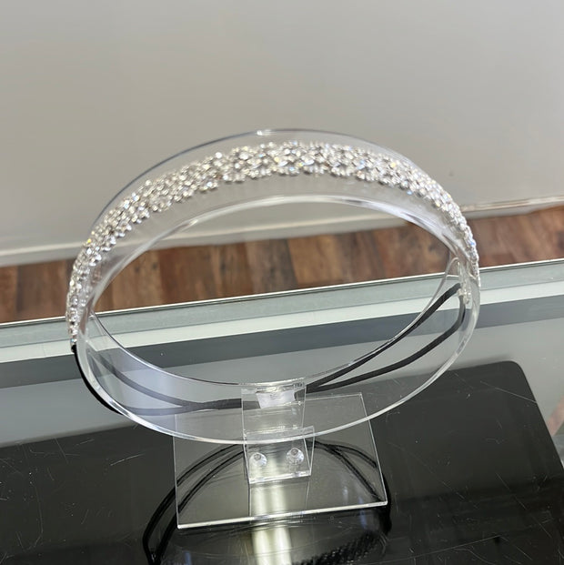 Silver Rhinestone Headpiece