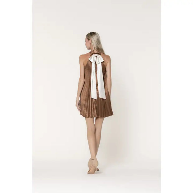 Golden Hour Pleated Mini