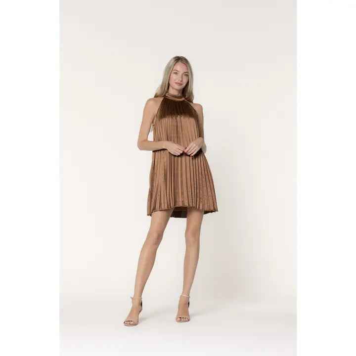 Golden Hour Pleated Mini