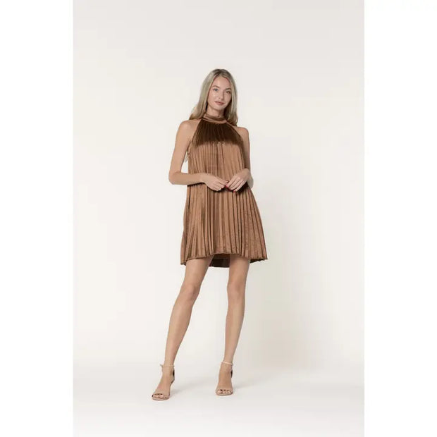 Golden Hour Pleated Mini