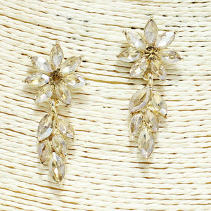 Multi Shape Rhinestone Earring