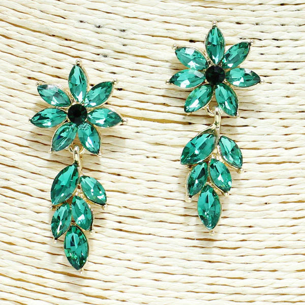 Multi Shape Rhinestone Earring