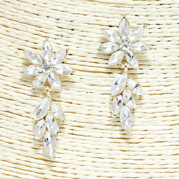 Multi Shape Rhinestone Earring