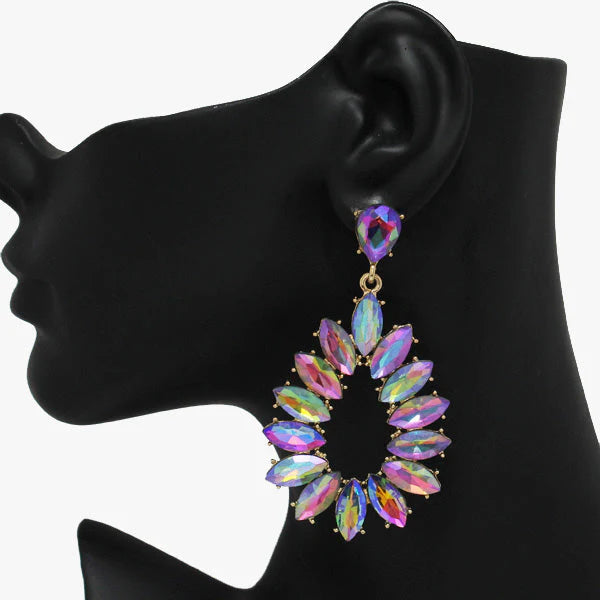 Marquise Rhinestone Earring