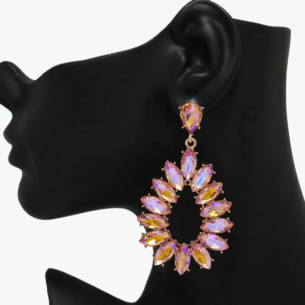 Marquise Rhinestone Earring