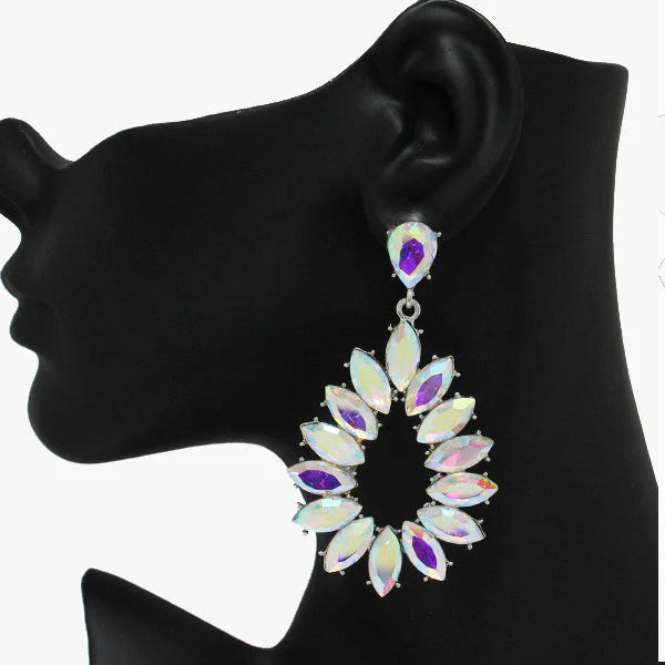 Marquise Rhinestone Earring