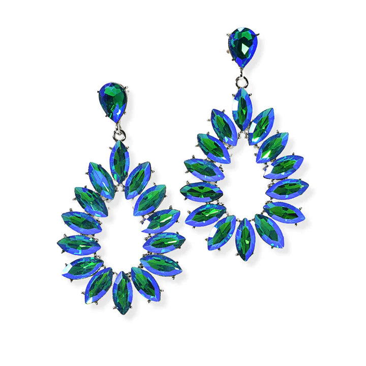 Marquise Rhinestone Earring