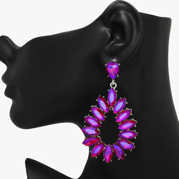 Marquise Rhinestone Earring