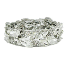 Load image into Gallery viewer, Marquise Rhinestone Stretch Bracelet