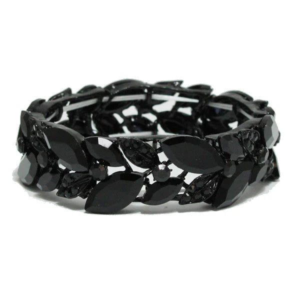 Marquise Rhinestone Stretch Bracelet