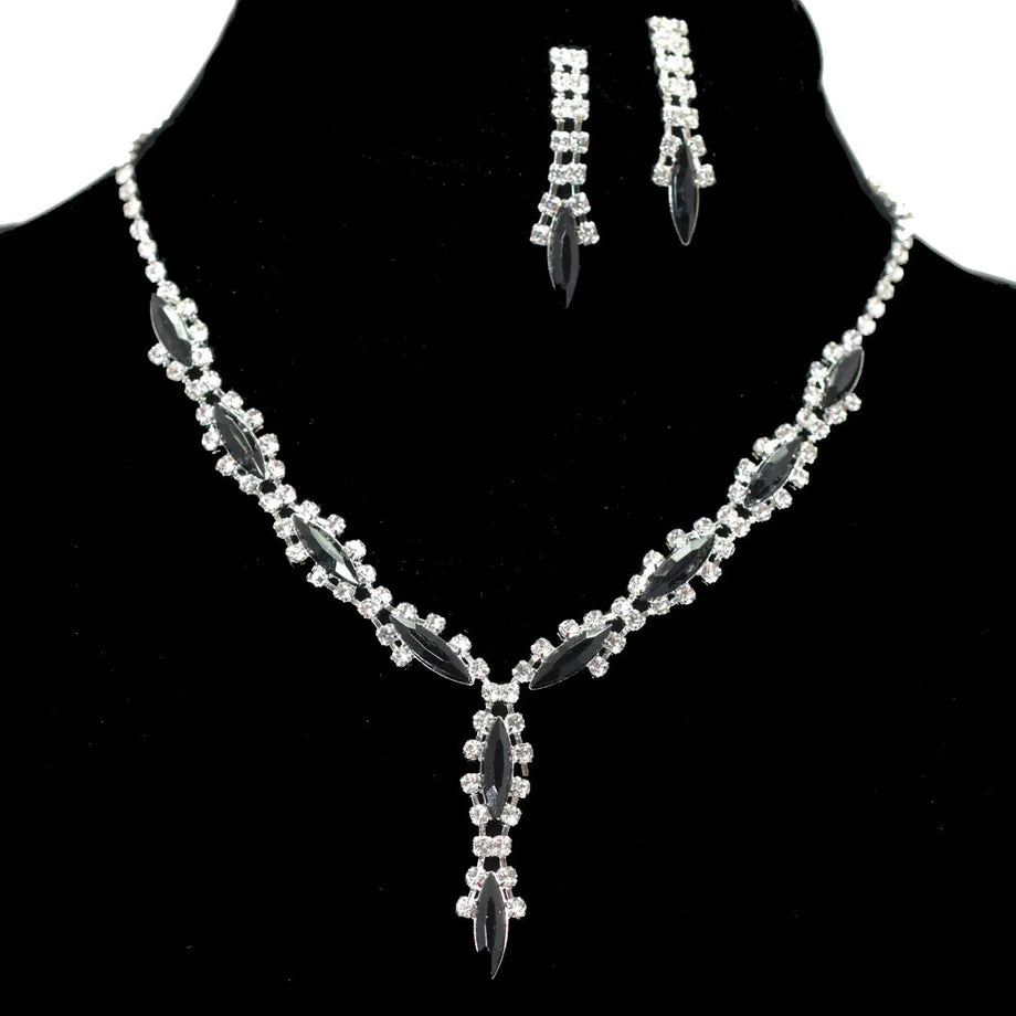 Marquise Rhinestone Earrings