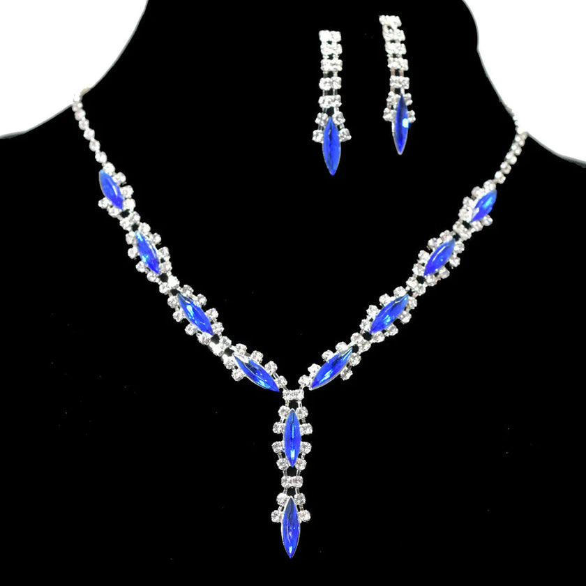 Marquise Rhinestone Earrings