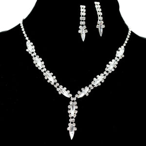 Marquise Rhinestone Earrings