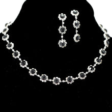 Load image into Gallery viewer, Round Rhinestone Accent Earrings