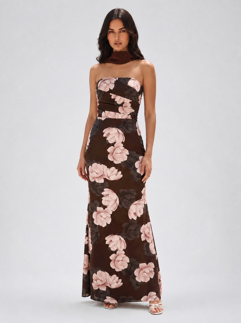 The Mocha Bloom Maxi