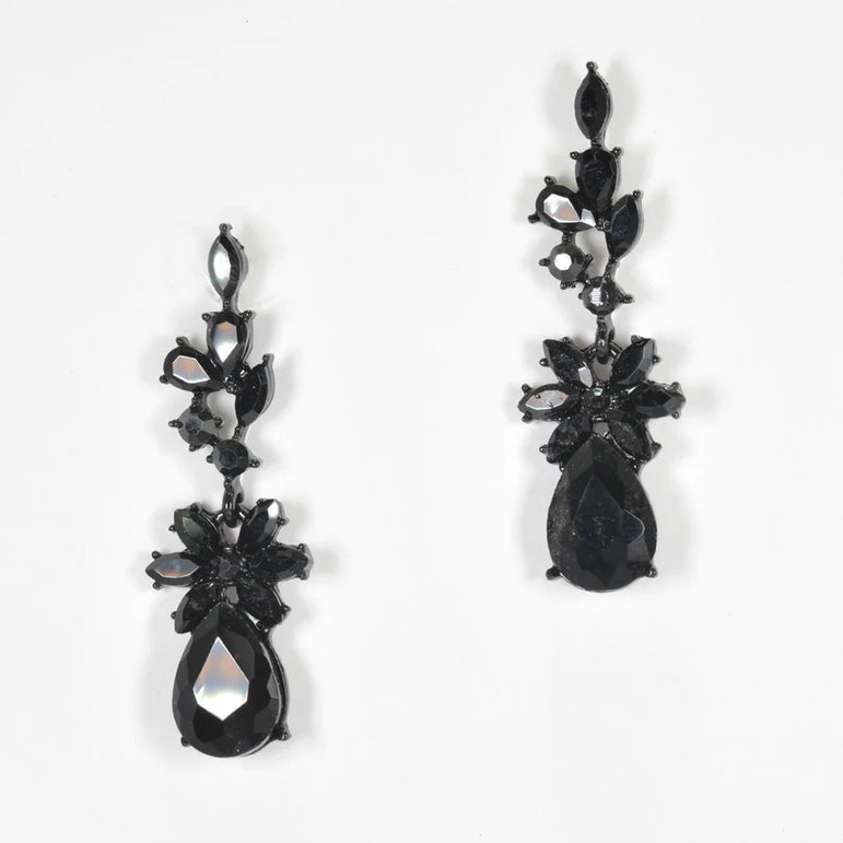 Multi Shape Rhinestone Earring